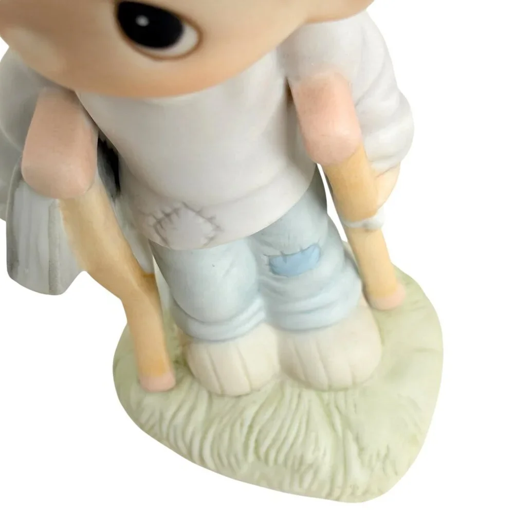 1979 Precious‎ Moments He Watches Over Us All Figurine Box Tag Jonathan & David